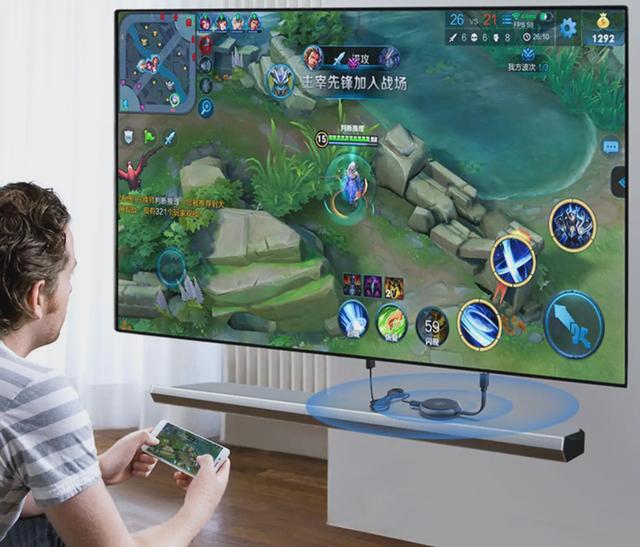 手機投屏電視打游戲 手機投屏電視打游戲