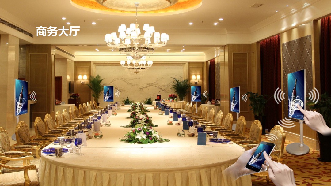 手機投屏8個顯示屏